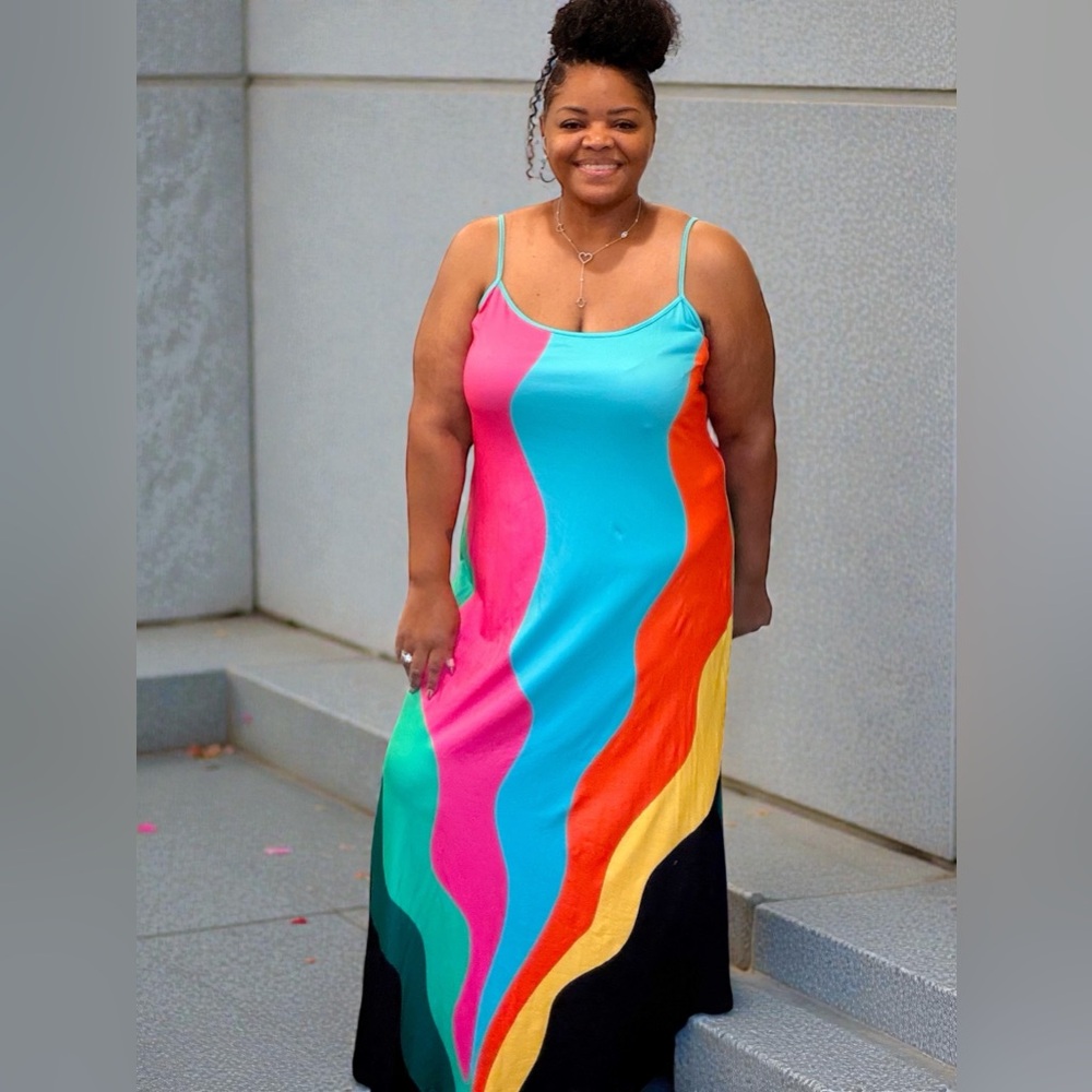 Colorful Maxi Dress